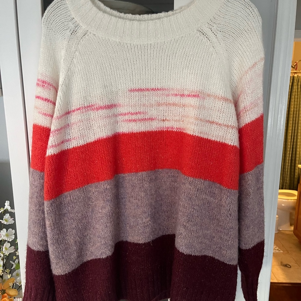 Color block sweater (XXL)